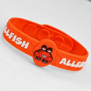 kids shellfish allergy bracelet