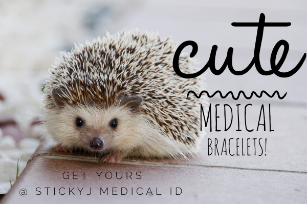 super cute medical bracelets from stickyj medical ID